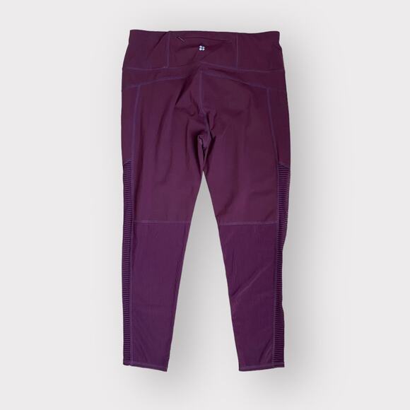 Sweaty Betty Workout Activewear Crop Leggings Size L - Picture 2 of 6